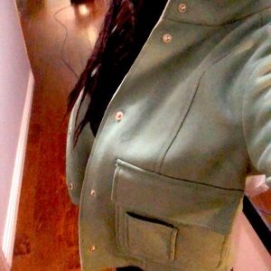 Zara basic outerwear department size small